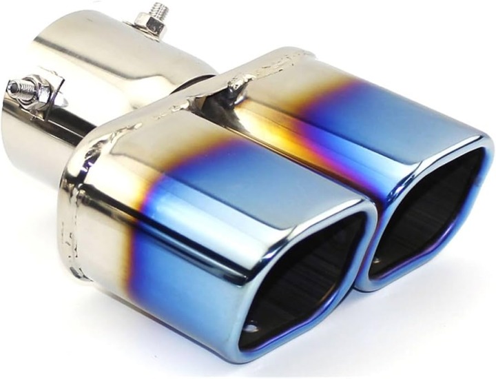 PUNTERA ESCAPE DOBLE CUADRADO QUEMADO HKS