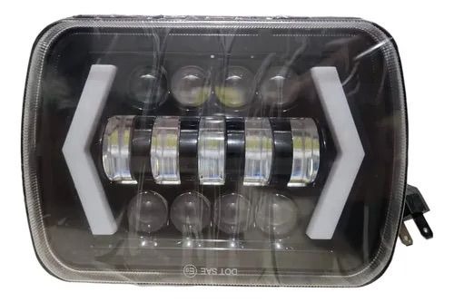 FAROS CUADRADO LED CON LUZ CHICA