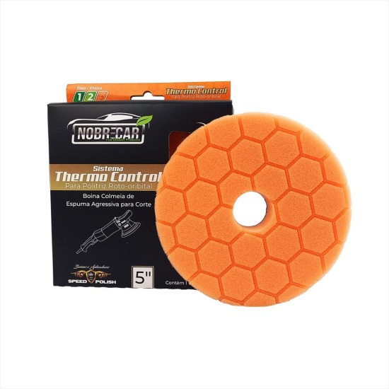 PAD CORTE AGRESIVO ROTO ORBITAL 5´´ NOBRE CAR