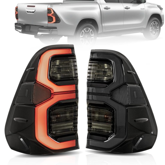FAROS TRASEROS LED HILUX REVO  FUME
