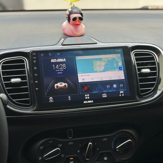 MOLDURA KIA SOLUTO DE 9" 2017+