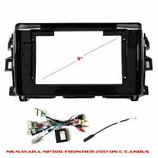 MOLDURA CON CANBUS NISSAN NAVARA/TERRA 9" 2017+