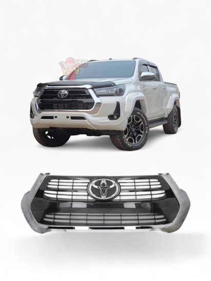 PARRILLA FRONTAL CROMADO HILUX REVO