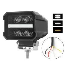 SPOT EMBUTIDO TIPO HIMEJI DUAL DRL LL35A PAR