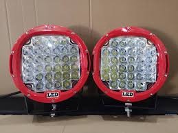 REFLECTOR LED GRANDE HIMEJI BORDE ROJO ( PAR )