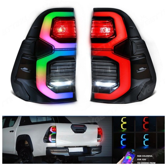 FARO TRASERO REVO FUME LED RGB