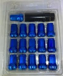 PRISIONERO WHEEL NUT TUERCAS AZUL