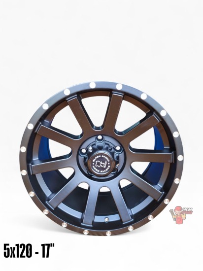 LLANTA RHINO NEGRO 5X120 ARO 17´´ (COD AMAROK)