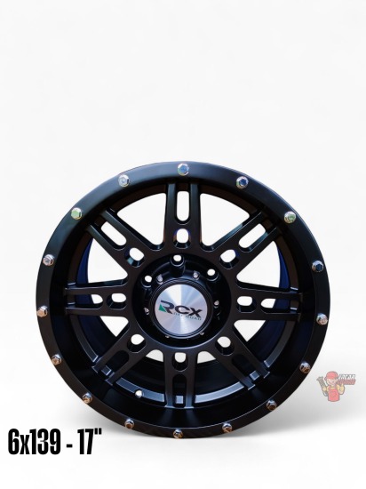LLANTA RCX NEGRO 6X139 ARO 17 (COD 8003)