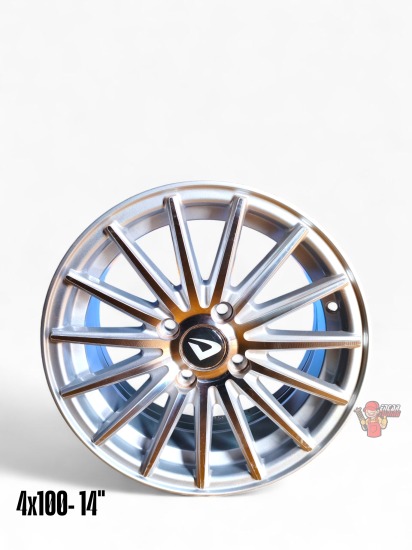 LLANTA VOSSEN GRIS 4X100 ARO 14 (COD MM01)