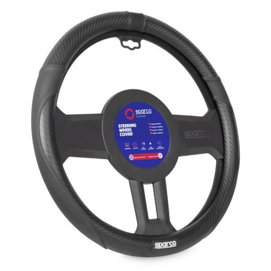 CUBRE VOLANTE NEGRO SPS 145  SPARCO