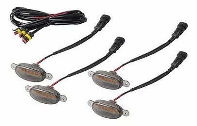 LED DE PARRILLA 4 PIEZAS FUME