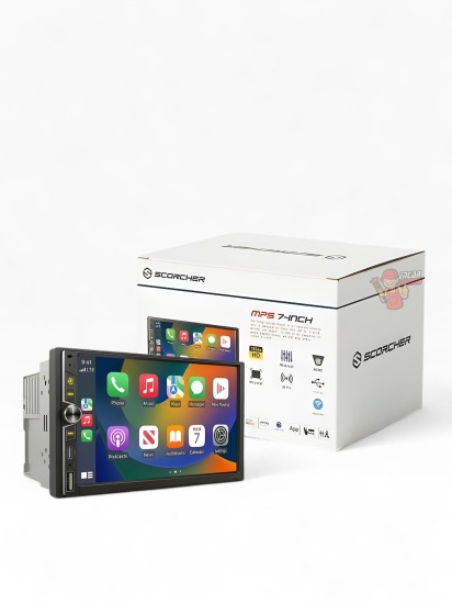 RADIO SCORCHER CARPLAY MP5 7