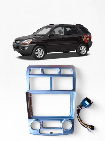 MOLDURA KIA SPORTAGE 06-10 CON CAMBUS DE 9"