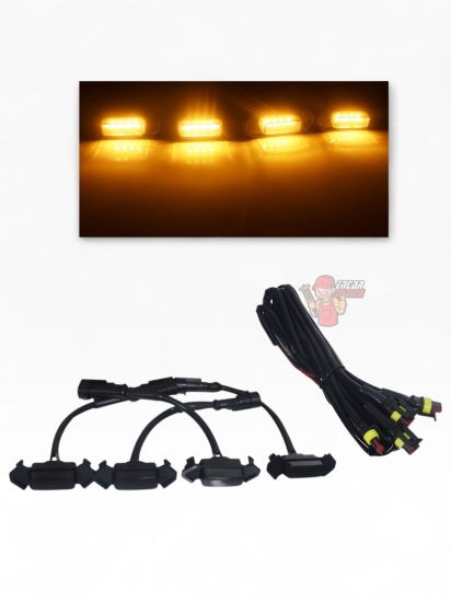 LED PARRILLA FUME IMPOR 4PZS  LPF