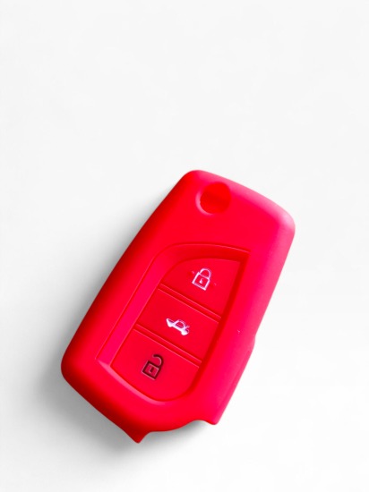 GOMA LLAVE HILUX IMPOR ROJO GLLHR