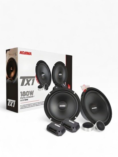 PARLANTE TX1 DE 2 VIAS KOJIMA 180W 60RMS 6.5