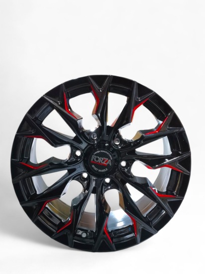 LLANTA  EXCLUSIVO ROJO FORZA 6X139 ARO 17X9 (COD 600308)