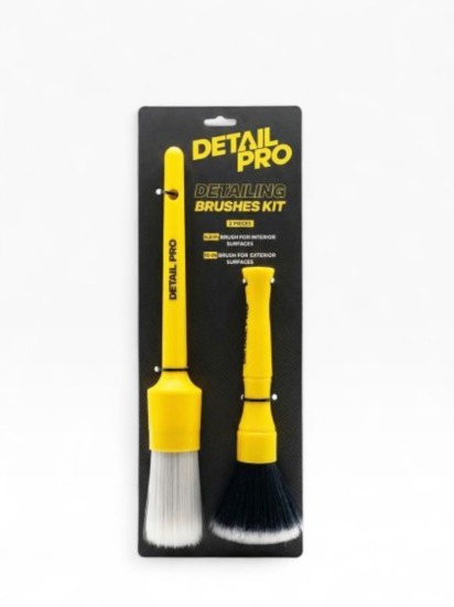 KIT BROCHAS ULTRA SUAVE DETAIL PRO 2PZAS