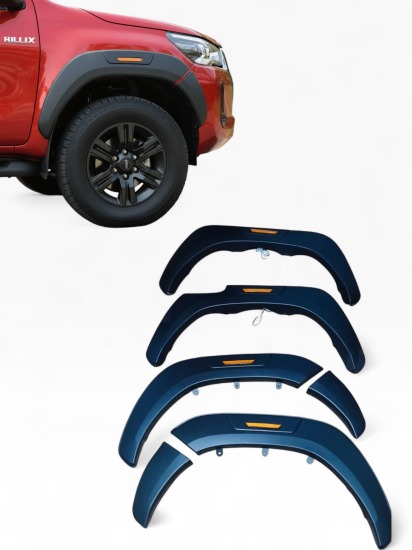 FENDER HILUX REVO CON LED NARANJA