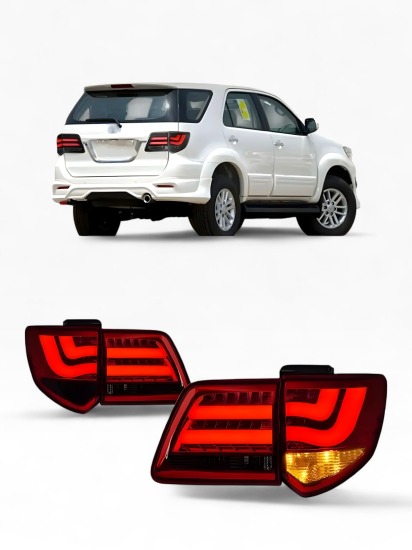 FARO TRASERO LED FORTUNER ROJO 12-15