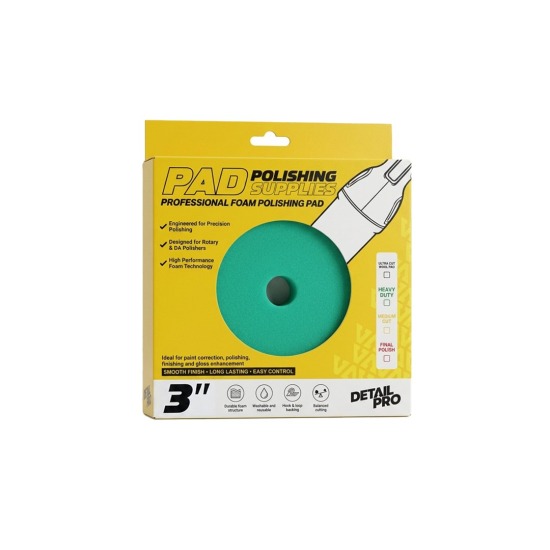 PAD CORTE VERDE 3P DETAIL PRO